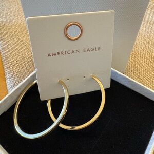American Eagle Gold Hoop Earrings